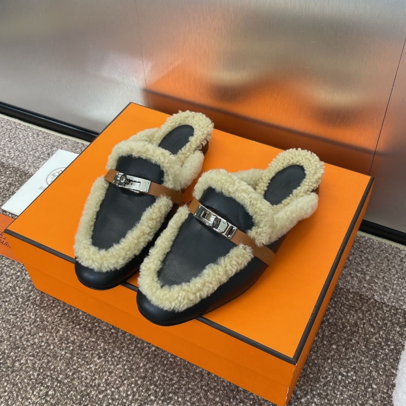 Hermes Slippers